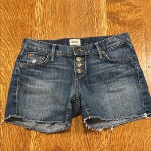 Hudson Jeans Blue Denim Jean Shorts
